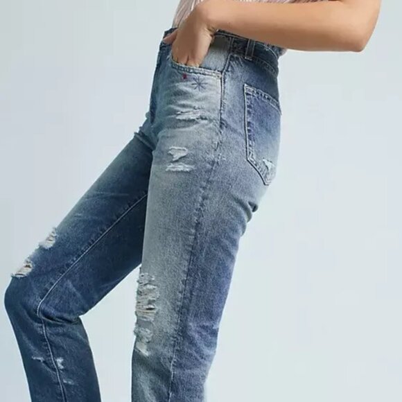 NWT AG Adriano Goldschmied The Phoebe Vintage High Waist Tapered Leg Jeans - Picture 3 of 16